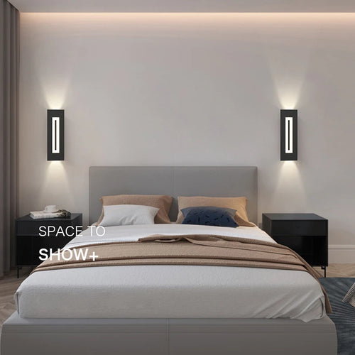applique murale led double tête style nordique pour hôtel - vue 6 sur 12
