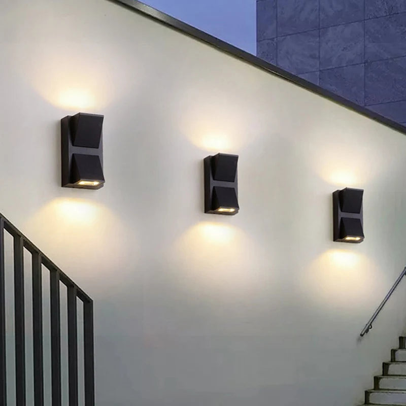 applique murale led montante descendante luminaire décoratif idéal - vue 4 sur 7