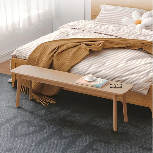 tabouret en noyer pour salle à manger et cabine d'essayage style chinois - vue 10 sur 10