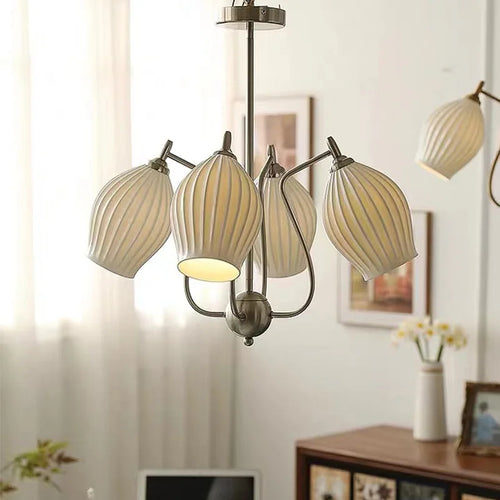 lustre bauhaus en céramique pour intérieur élégant et moderne - vue 5 sur 16