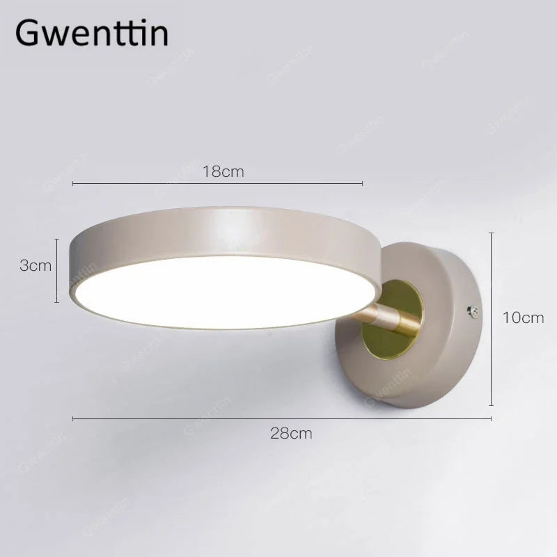 applique murale led moderne pour un éclairage décoratif intérieur - vue 11 sur 11