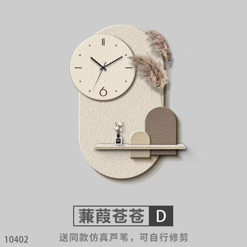 horloge murale décorative en grès design sensoriel avancé - vue 10 sur 10