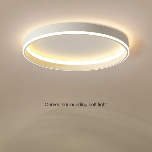Plafonnier led ronde nordique pour intérieur - vue 2 sur 12