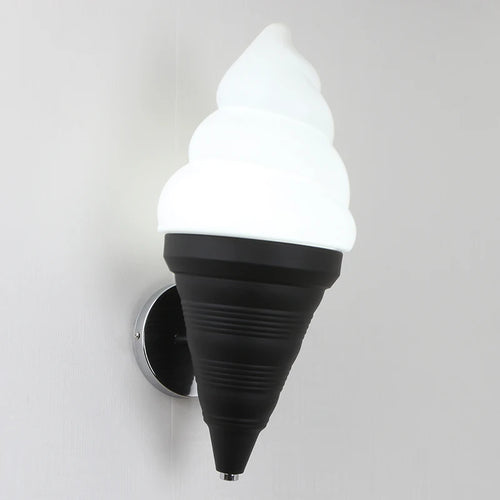 applique murale créative en forme de crème glacée moderne et lumineuse - vue 16 sur 16