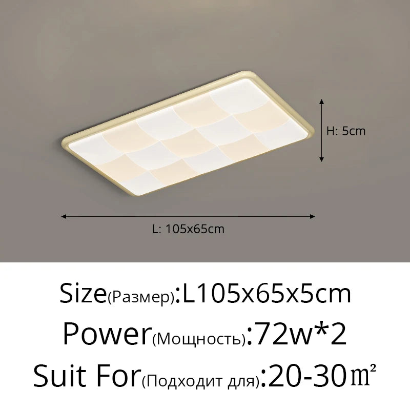 plafonnier à led design pour éclairage et décoration intérieure - vue 13 sur 14