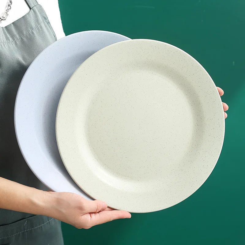 Assiettes nordiques polypropylène légères réutilisables pour cuisine - vue 3 sur 7