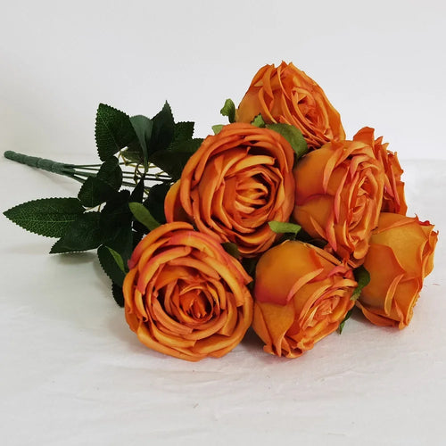 bouquet de roses artificielles pour mariage et décoration jardin - vue 5 sur 10