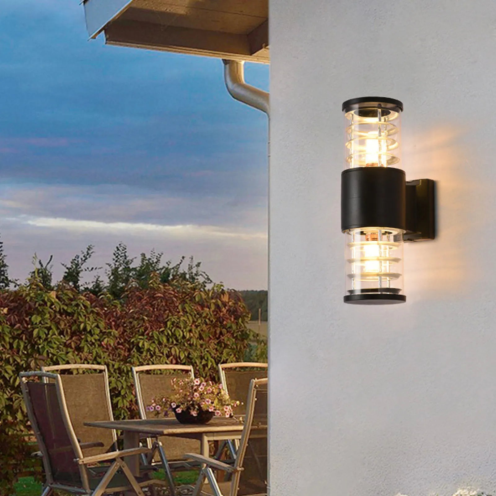 Lampe 10.5X20cm E27 voie lumière jardin extérieur étanche ABS paysage intelligent cour pelouse lampadaire lumières lampe décoration pas d'ampoule - vue 4 sur 6