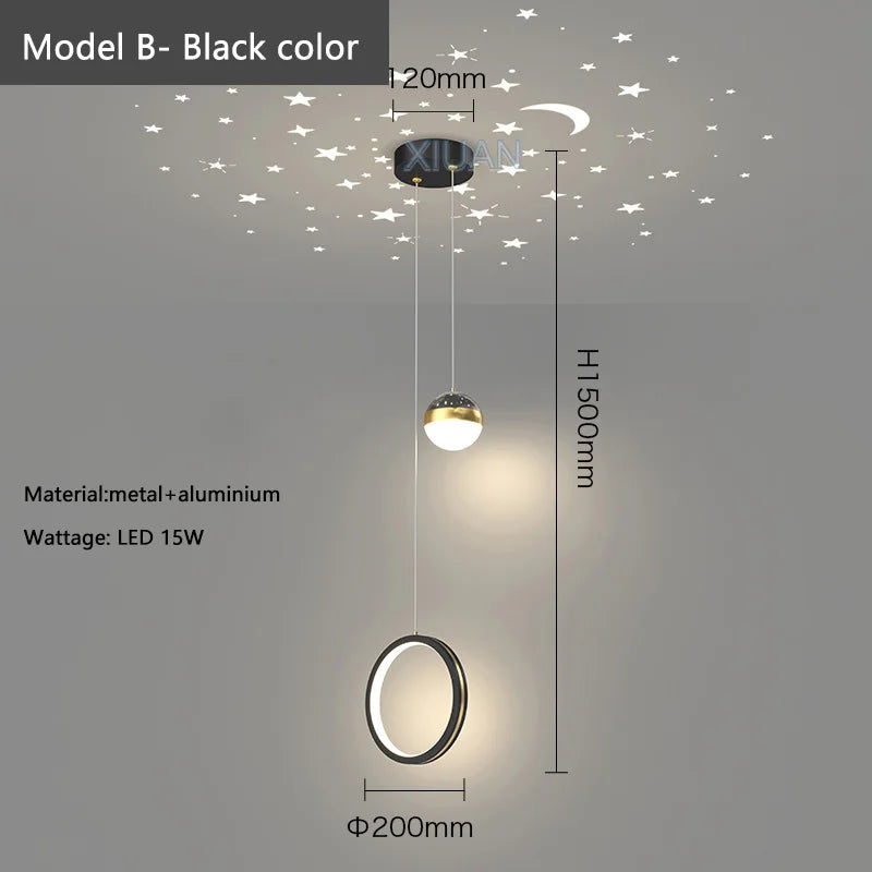 suspension modernes pour éclairage intérieur barre - vue 16 sur 16