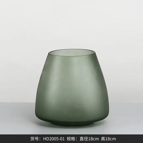 vase en verre moderne design créatif pour décoration intérieure - vue 8 sur 12