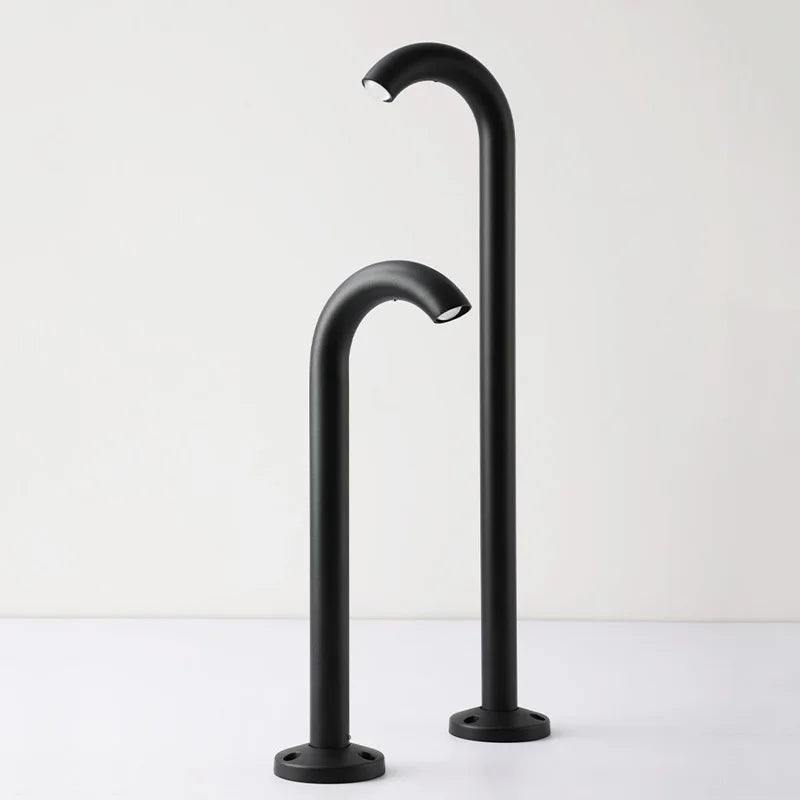lampe à poser moderne en aluminium pour jardin extérieur étanche - vue 4 sur 10