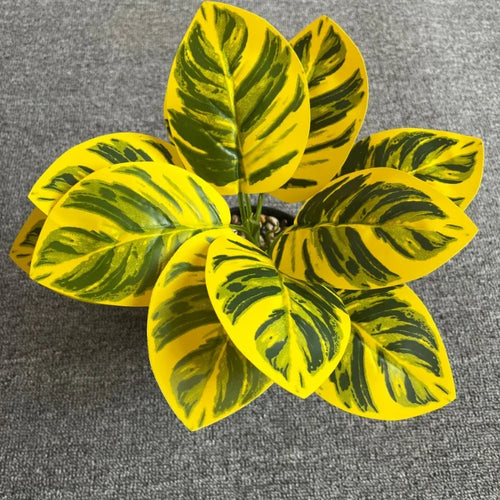 feuilles de phénix artificielles décoration verte en plastique - vue 8 sur 40