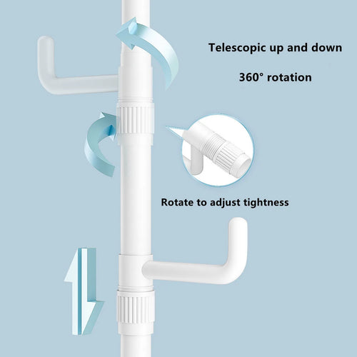 support de rangement vertical pour vêtements à la maison - vue 4 sur 12