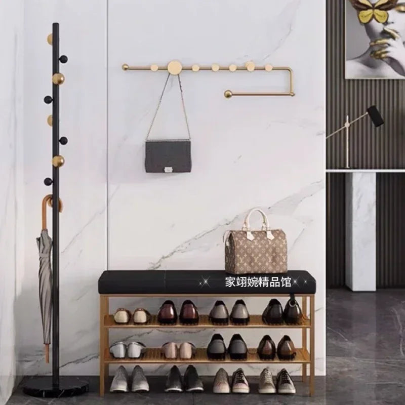porte-vêtements et chapeaux de luxe nordique décoratif mural - vue 3 sur 18