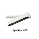 plafonnier cree led rail éclairage pour magasins et intérieurs modernes