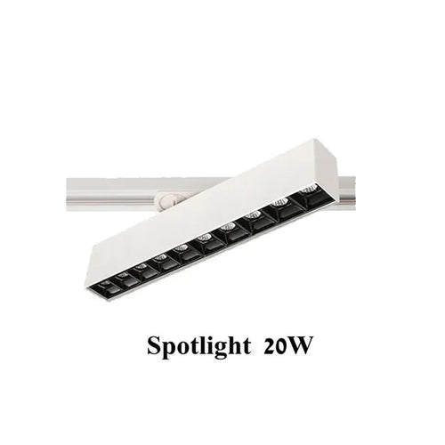 plafonnier cree led rail éclairage pour magasins et intérieurs modernes - vue 23 sur 22