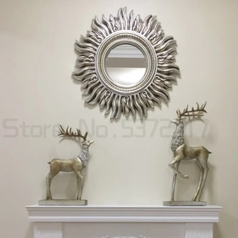 miroir mural décoratif sun apollo art design élégant et unique - vue 5 sur 14