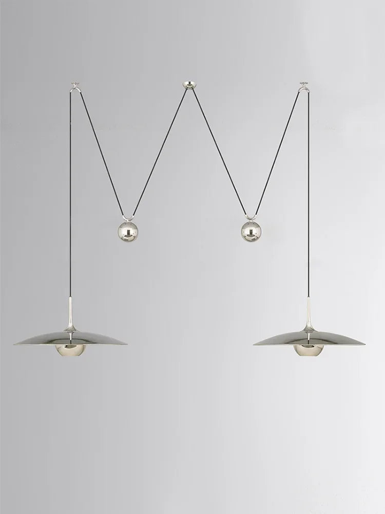 suspension spot luminaire led réglable postmoderne - vue 4 sur 14