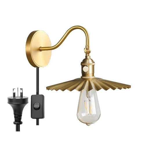 Applique murale cuivre réglable LED moderne - vue 12 sur 23