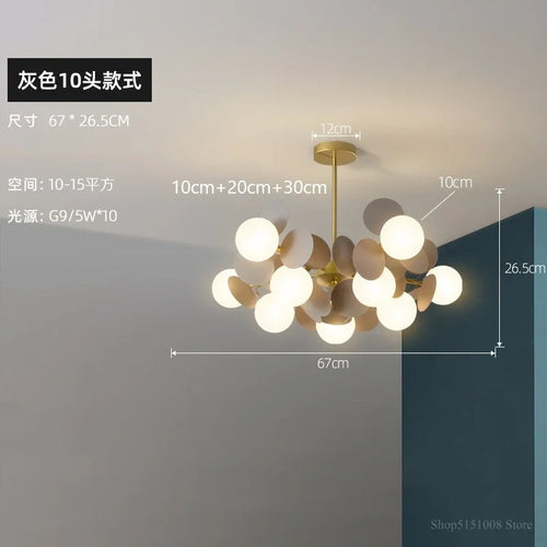 lampe design nordique créative pour ambiance chaleureuse et originale - vue 17 sur 24