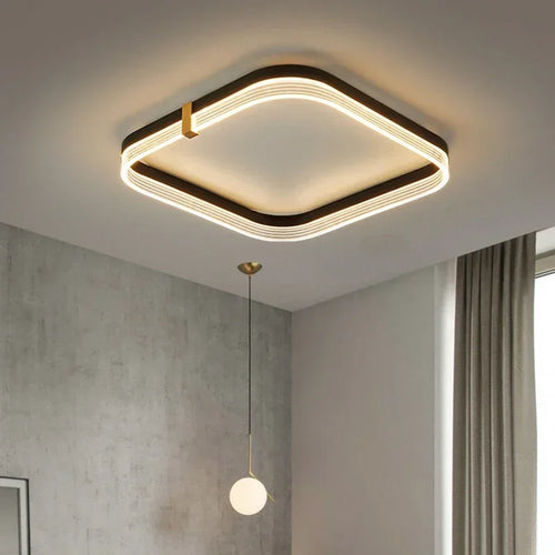lustre moderne à leds pour intérieur décoration maison - vue 5 sur 21