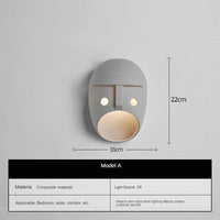 applique murale led créative et décorative pour divers espaces