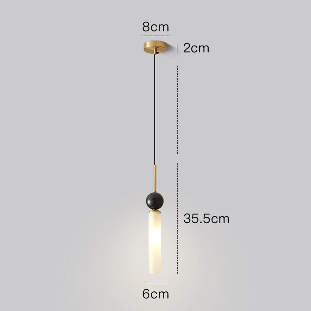 Italian minimalist all copper bedroom bedside chandelier, luxurious marble master bedroom, minimalist living room, background wa - vue 2 sur 8