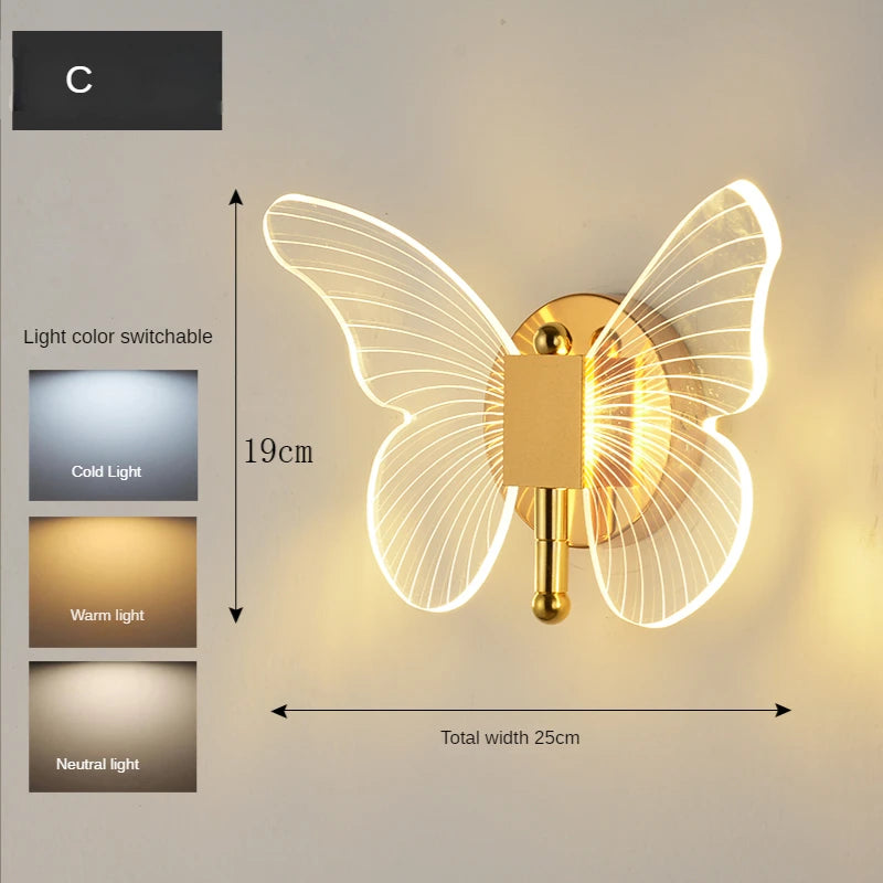 applique murale moderne en acrylique pour décoration intérieure à led - vue 14 sur 21