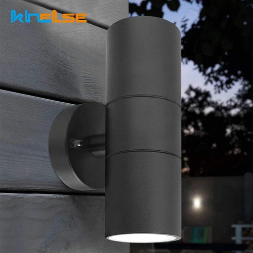 applique murale extérieure en acier inoxydable étanche moderne pour jardin - vue 2 sur 8