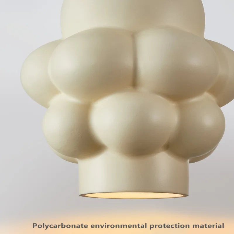 Suspension LED design Nordique Wabi Sabi - vue 5 sur 9