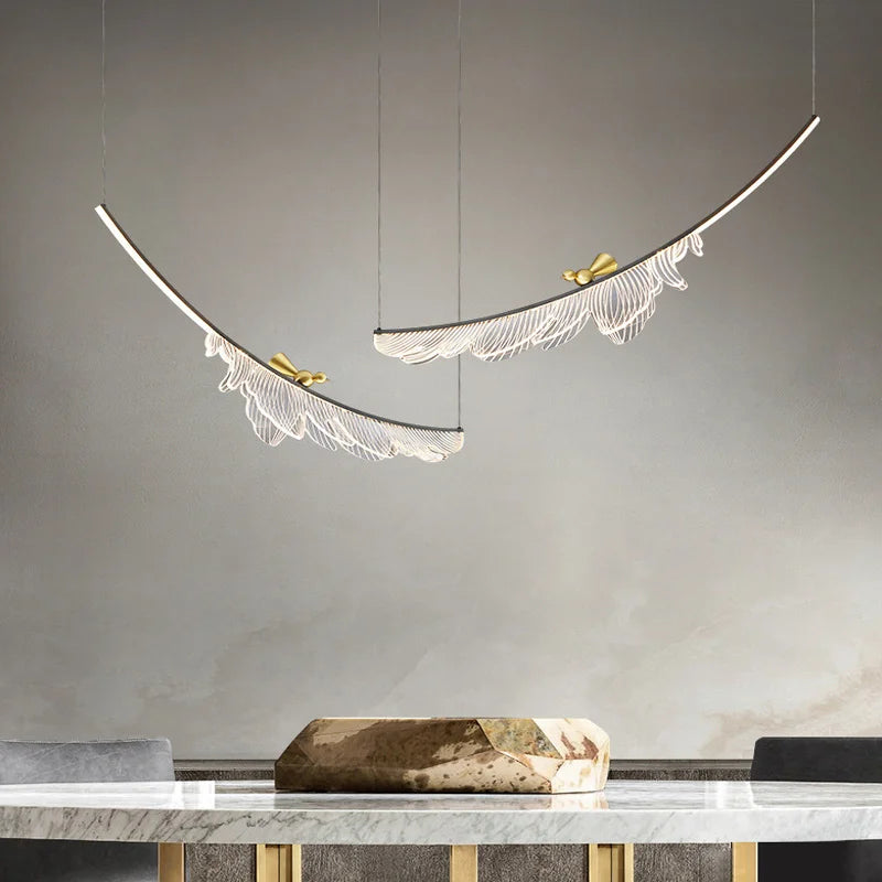 plafonnier led design moderne pour un intérieur élégant et décoratif - vue 4 sur 9