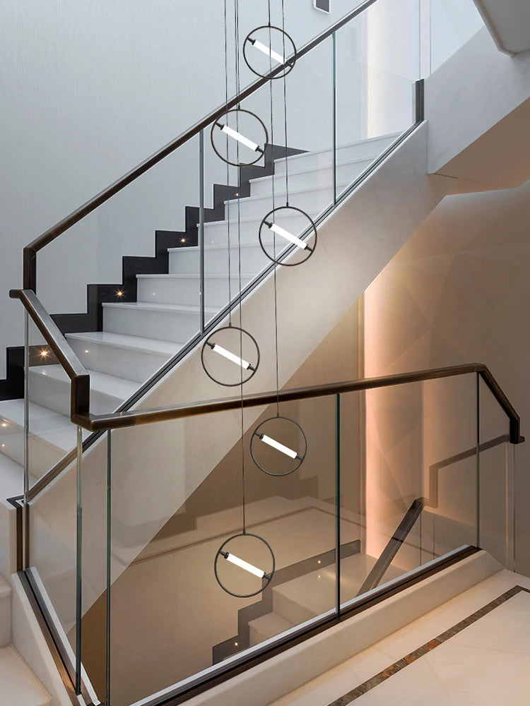 lustre à led moderne pour un éclairage nordique élégant - vue 3 sur 15