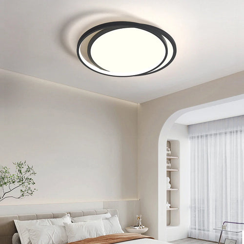 plafonnier led ultra mince design moderne pour intérieur - vue 2 sur 12