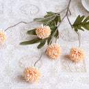 5 têtes de pissenlit fleurs artificielles pour décoration mariage fête