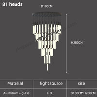plafonnier moderne avec éclairage led pour intérieur élégant