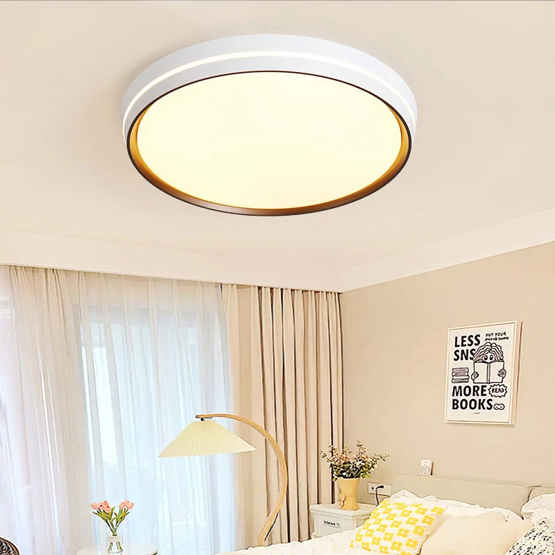 plafonnier led encastré moderne simple et minimaliste - vue 3 sur 11
