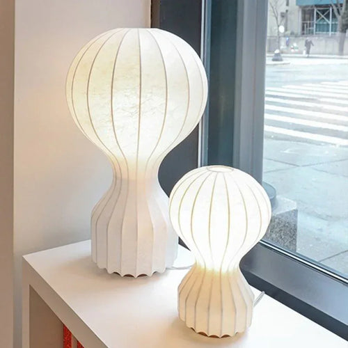Italy Design Silk LED Table Lamp Floor Light Study Bedroom Bedside Living Room - vue 5 sur 9