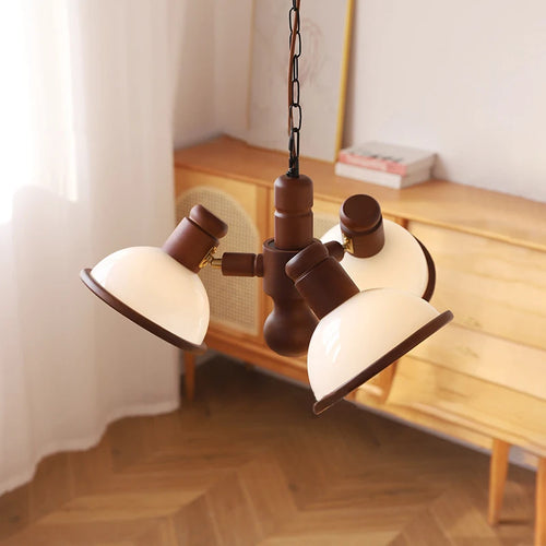 lustre rétro romantique éclairage à LED pour intérieur - vue 3 sur 8