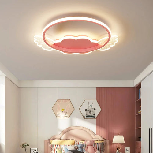 plafonnier nuage mignon pour chambre de princesse fille - vue 5 sur 11