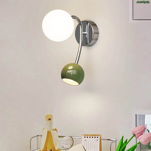 nouvelle applique murale ronde haut vers le bas - vue 2 sur 8