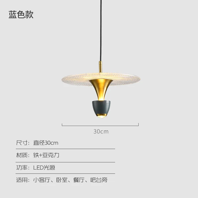 suspension moderne design ovni pour espaces intérieurs lumineux - vue 9 sur 9