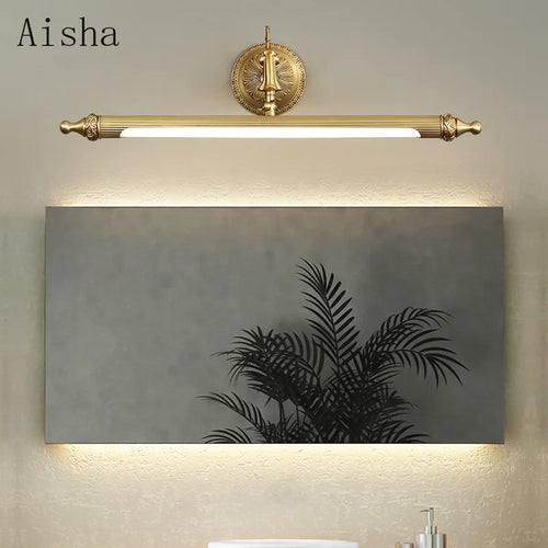 applique murale led en cuivre style nordique pour intérieur élégant - vue 4 sur 7