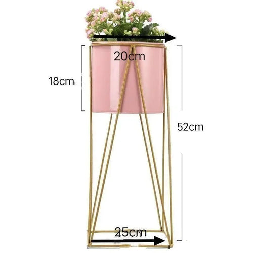support en fer forgé pour plantes et fleurs d'intérieur élégant - vue 19 sur 18