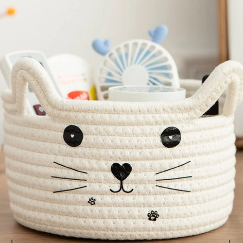 panier de rangement mignon pour jouets danimaux de compagnie - vue 2 sur 11