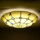 lustre tiffany méditerranéen bohème vitrail pour décoration intérieure