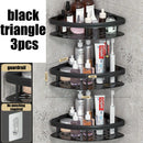 étagère d'angle murale sans perçage pour douche et serviettes