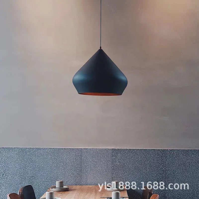 Modern Sleek Pendant Ceiling Lights, Suspension lamp for Kitchen Islands, Restaurant Tables, Home Room decorations Lighting - vue 2 sur 8