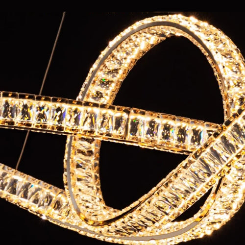 home decorationPendant lights, luxury crystal living room chandelier, dining room Pendant lamp, ceiling light, indoor lighting - vue 7 sur 6
