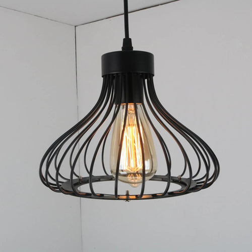 suspension vintage industrielle en métal design créatif pour intérieur - vue 3 sur 7