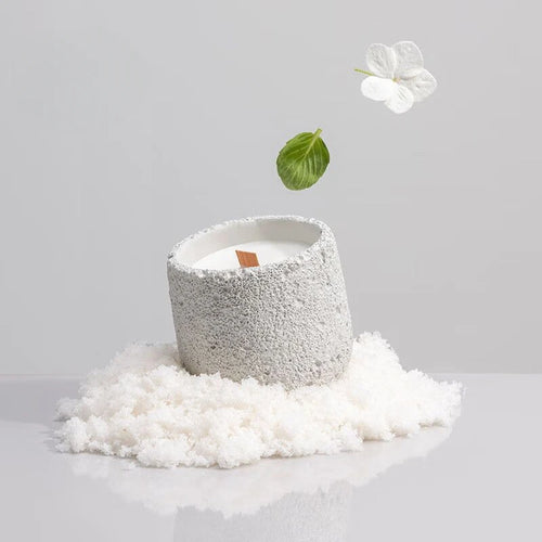 bougie parfumée volcanique française coffret cadeau décoration intérieure Noël - vue 4 sur 7